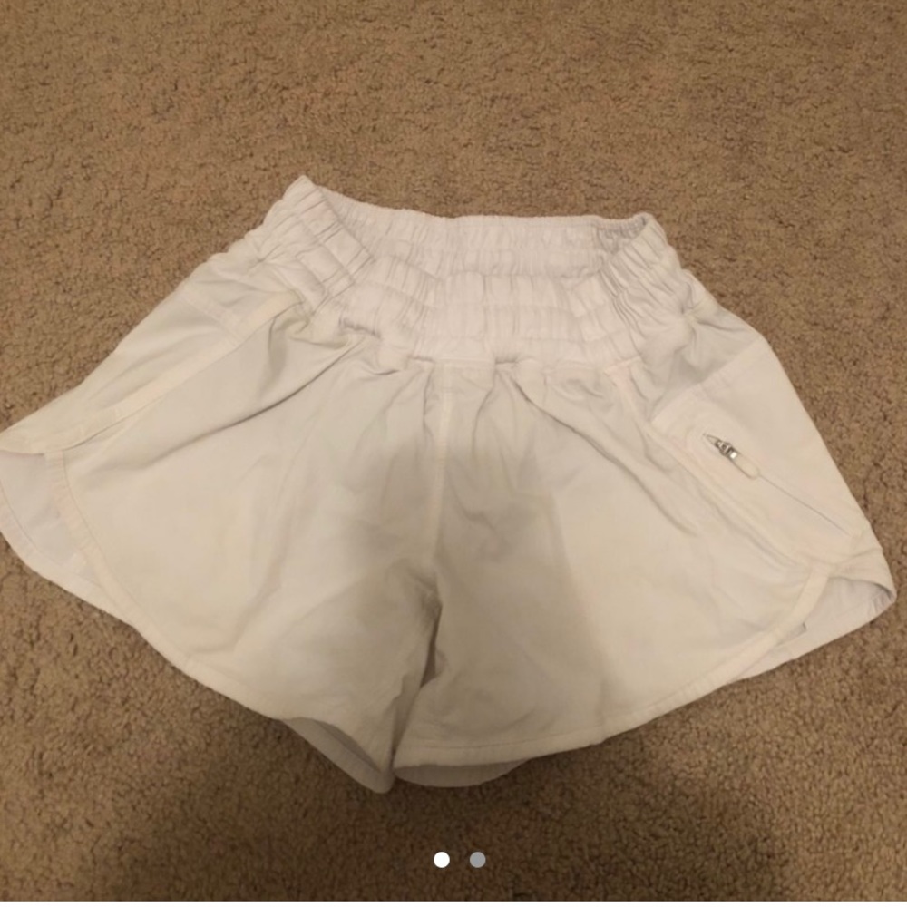 White Lululemon Shorts